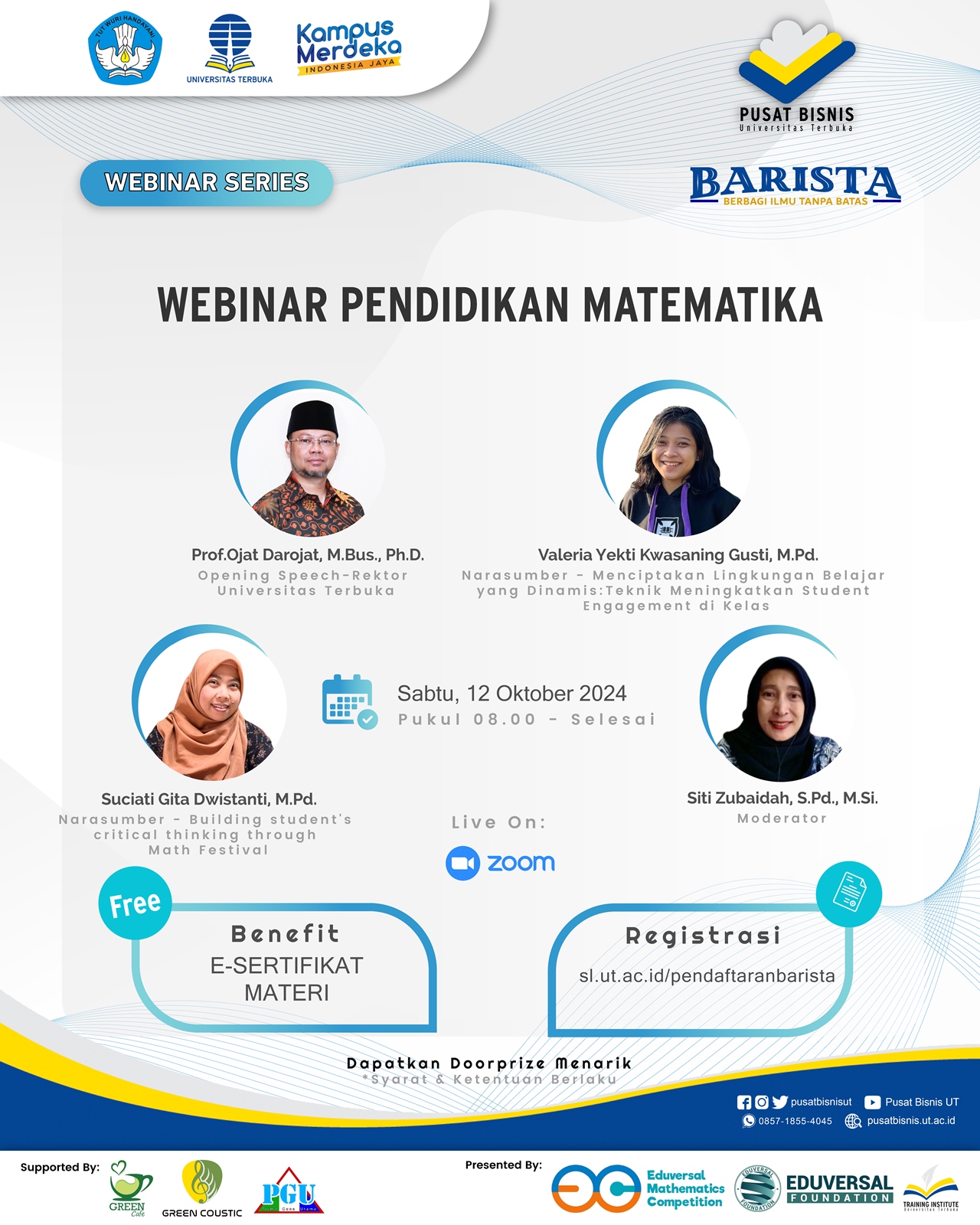 Webinar BARISTA Series 9